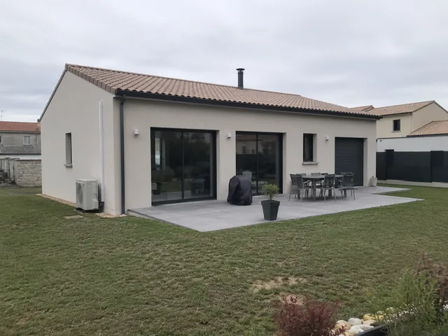 Maison neuve – Soyaux — chantier JBV Clim Charente